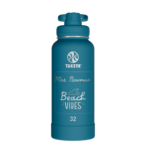 Actives Water Bottle With Spout Lid - customized