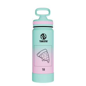 Actives Water Bottle With Straw Lid - customized
