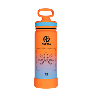 Actives Water Bottle With Straw Lid - customized