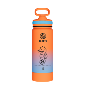 Actives Water Bottle With Straw Lid - customized