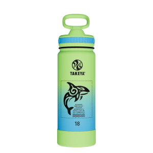 Actives Water Bottle With Straw Lid - customized