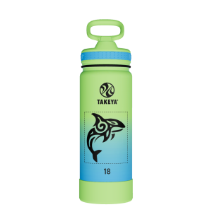 Actives Water Bottle With Straw Lid - customized