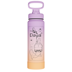 Actives Water Bottle With Spout Lid - customized