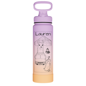 Actives Water Bottle With Spout Lid - customized