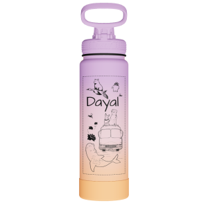 Actives Water Bottle With Spout Lid - customized