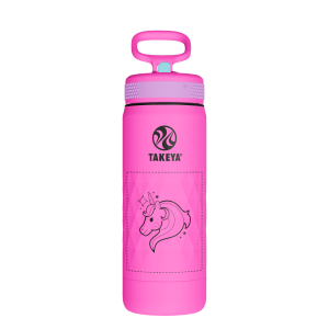 Kids Sport Water Bottle With Straw Lid - customized