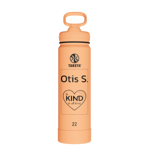 Actives Water Bottle With Straw Lid - customized