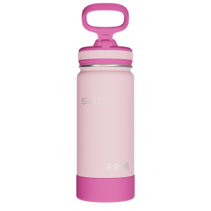 Actives Kids Water Bottle With Straw Lid - customized