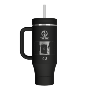 Straw Tumbler With Handle - customized