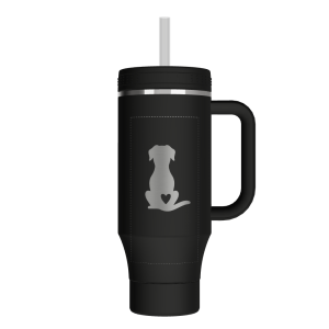 Straw Tumbler With Handle - customized