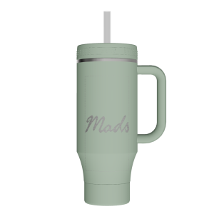 Straw Tumbler With Handle - customized
