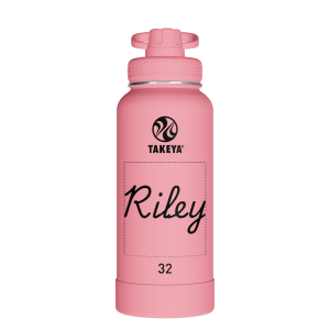 Actives Water Bottle With Spout Lid - customized